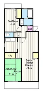 アーバンピアンカ【2階】の間取り