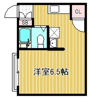 神奈川県川崎市中原区中丸子【アパート】の間取り