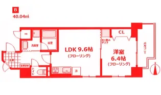 アグレアーブル【2階】の間取り