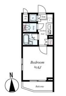 ルーブル下井草弐番館【2階】の間取り