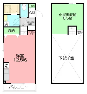 lifeship A【2階】の間取り