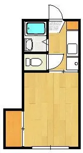 ガーデンハウス山本D【1階】の間取り