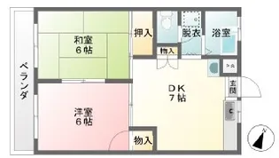 プラムヒル【3階】の間取り