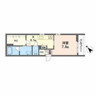 シャーメゾンアルバスII【3階】の間取り