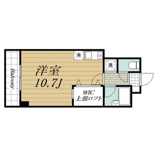 千葉県成田市飯田町【マンション】の間取り