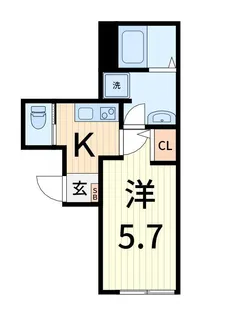グランフォレスタ小岩【2階】の間取り