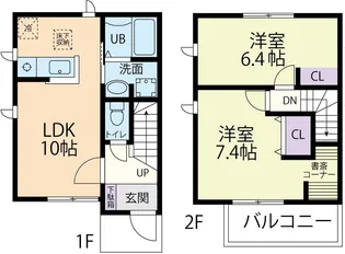 Faliate Aの間取り