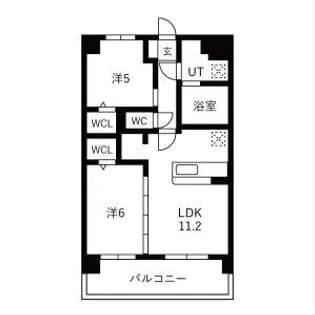 Y&M 祇園【2階】の間取り