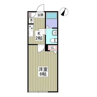 HALE伊勢原【0】【2階】の間取り