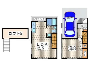 神奈川県横須賀市根岸町2【一戸建】の間取り
