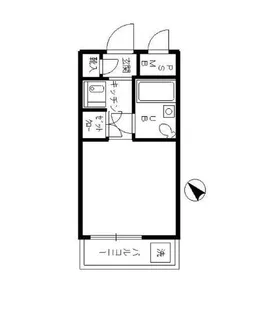 東京都新宿区西新宿5【マンション】の間取り