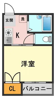 東京都葛飾区新小岩2【マンション】の間取り