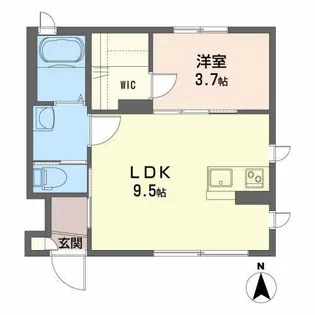 シャーメゾンリッシュ【1階】の間取り