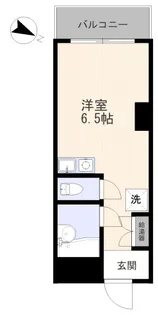 ベルヒルズ天満【4階】の間取り