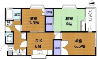 コーポカペラ60【2階】の間取り