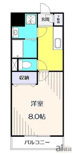 東京都東久留米市中央町2【マンション】の間取り