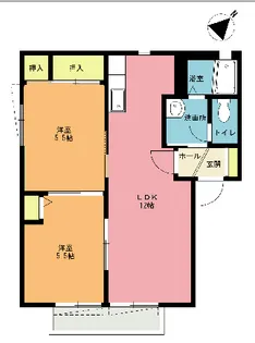 コーポミラージュ【1階】の間取り