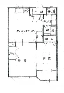 第二ファミール喜多【1階】の間取り