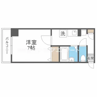 プレザント花園【3階】の間取り