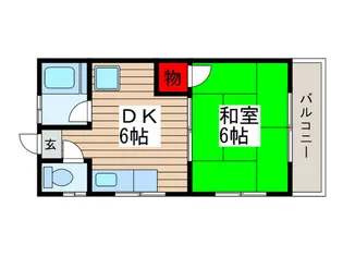 土田ハイツの間取り