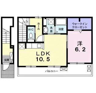 プルミエール・メゾン II【2階】の間取り