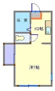 ホワイトキャッスル14番館【2階】の間取り