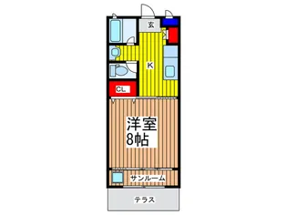 なつつばき上小【1階】の間取り
