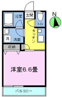 メゾン高尾【2階】の間取り