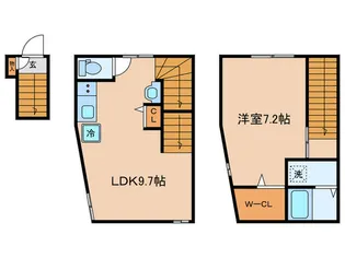 アールト大山【2階】の間取り