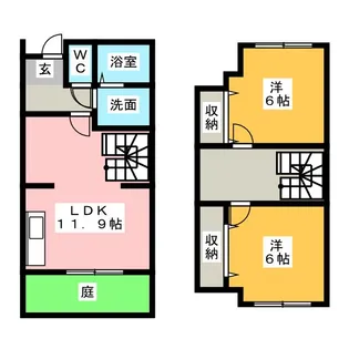 パークサイドスズキの間取り