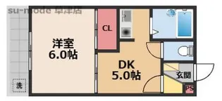 プラザダイエー草津【3階】の間取り
