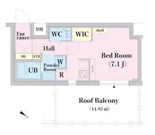 HY’s 武蔵境【4階】の間取り