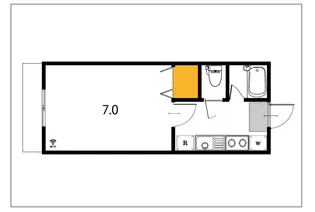 ブランシェB【1階】の間取り