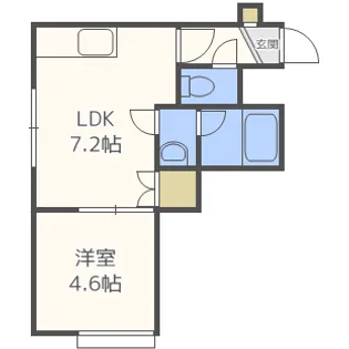 セントラルコテージ【2階】の間取り