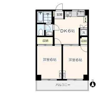 トリアノン87の間取り