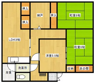 大勝ビル【3階】の間取り