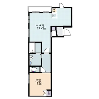 シュヴァル新宿【3階】の間取り