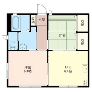 井の頭ハイム【1階】の間取り