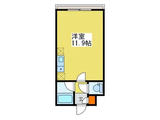 ジュイエ学園前【1階】の間取り