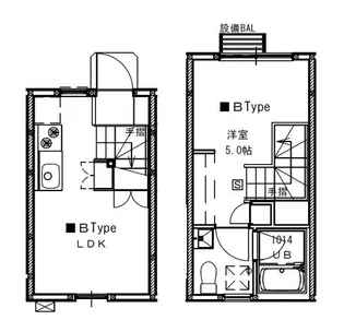 グラバーレジデンス可部の間取り