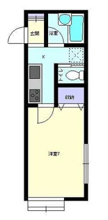 アーバンハイツ東通【2階】の間取り