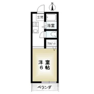 パークヴィラ甲子園口【2階】の間取り