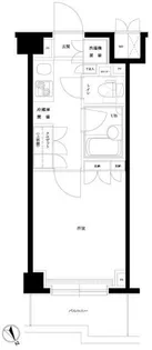 ルーブル目黒不動前【5階】の間取り