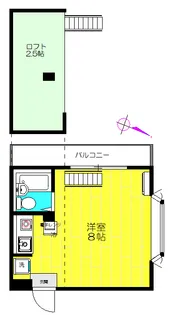 ベルジェール【1階】の間取り