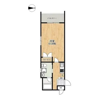 ヒルサイドガーデン【3階】の間取り