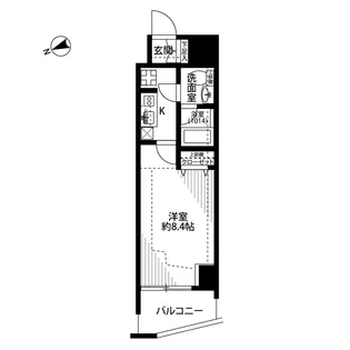 プレール・ドゥーク高円寺II【10階】の間取り
