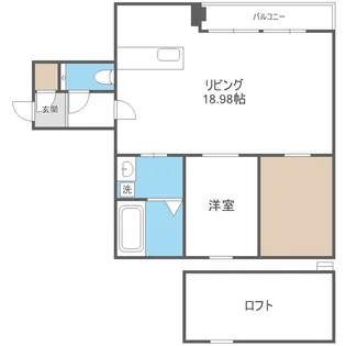 ピオネロ148【4階】の間取り