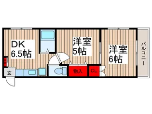 サンステージ竹ノ塚【2階】の間取り