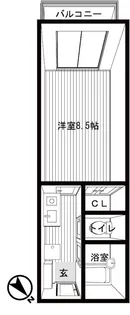 ラ・メゾン・ドゥ・スリーズ【2階】の間取り