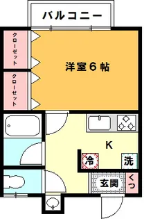 十条ハイム【2階】の間取り